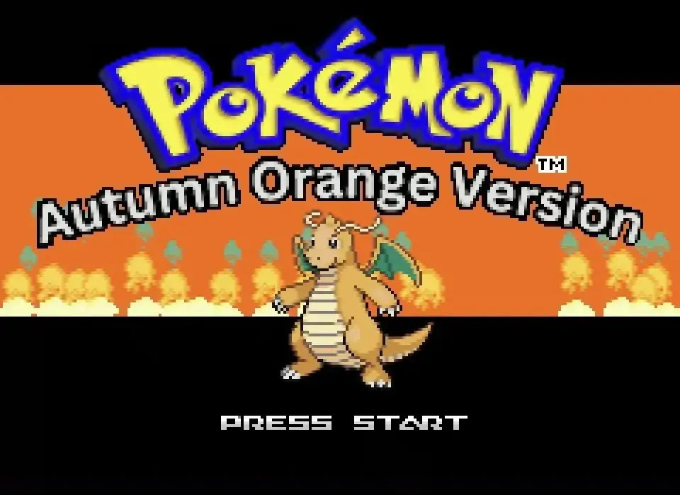 Pokémon Autumn Orange