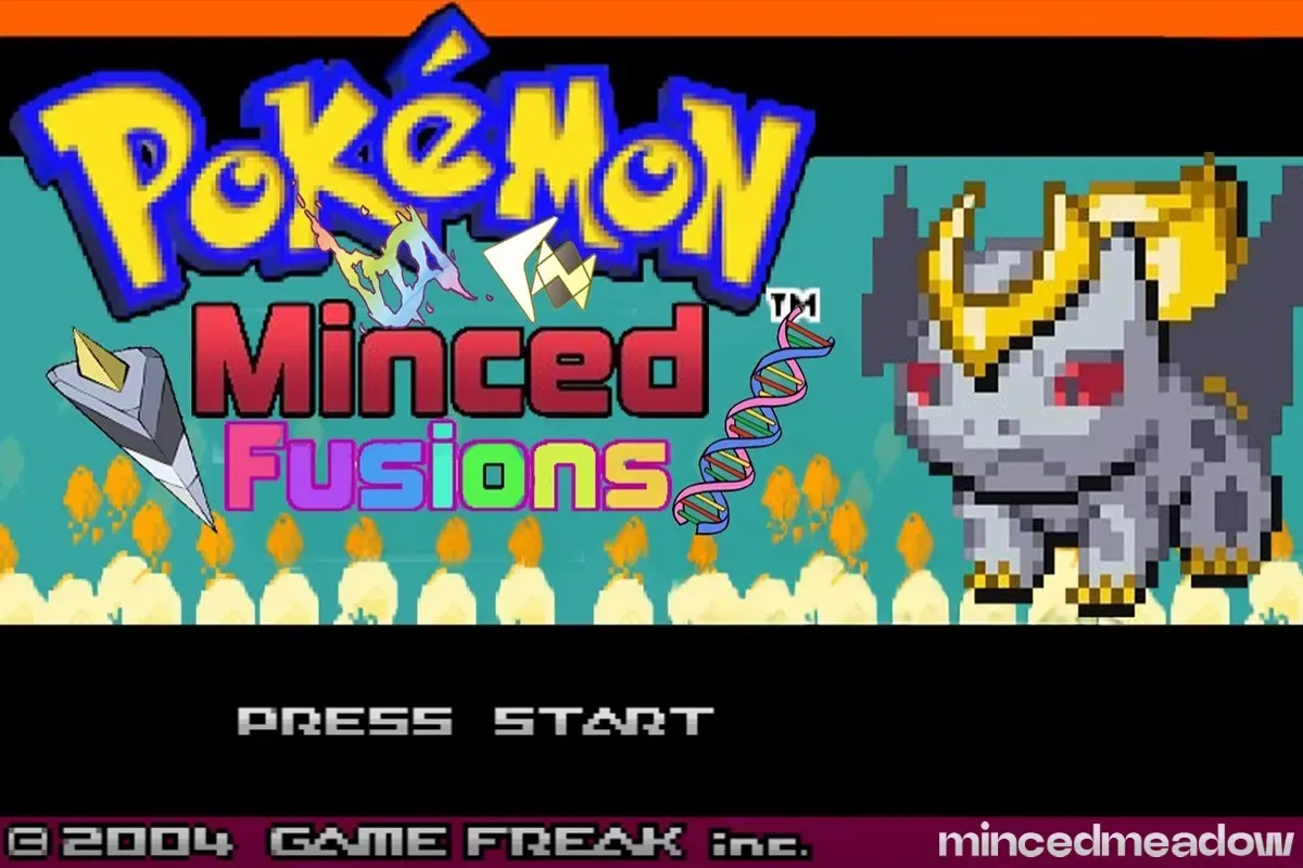 Pokémon Minced Fusions